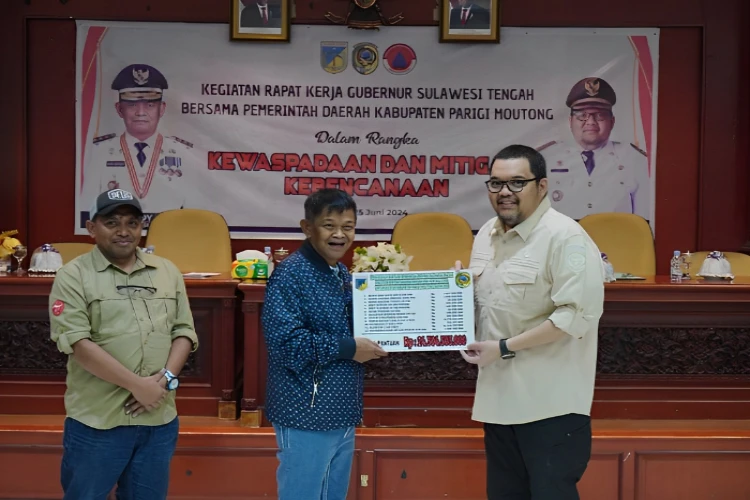 Ket. Foto: Pj Bupati Parigi Moutong Menyatakan Sektor Pertanian Menjadi Primadona untuk Masyarakat Parigi Moutong