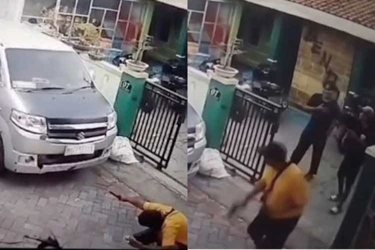 Video seorang pria di kawasan Krobokan, Semarang, Jawa Tengah menembak kucing di bawah kolong mobil viral.