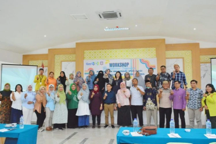 Ket. Foto: Dinas Kesehatan Provinsi Gorontalo Menggelar Workshop Pemberian Informasi Mengenai Imunisasi IPV Dosis Kedua