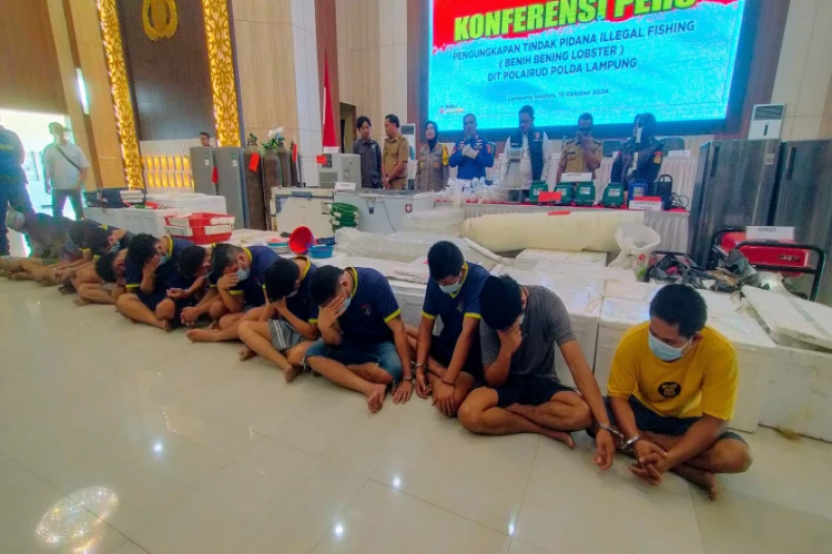 Ditpolairud Polda Lampung menggagalkan penyelundupan 149.400 baby lobster, menyelamatkan sumber daya laut dari praktik ilegal.