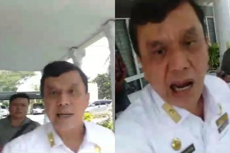 Insiden penyerangan wartawan oleh Kepala Inspektorat Deliserdang viral, saat meliput pemeriksaan Bawaslu terkait ASN.