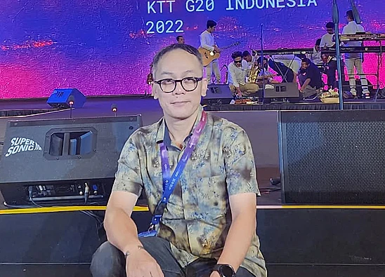 Foto buzzer Rudi Sutanto atau Rudi Valinka yang baru-baru ini ditetapkan jadi stafsus Menkomdigi RI