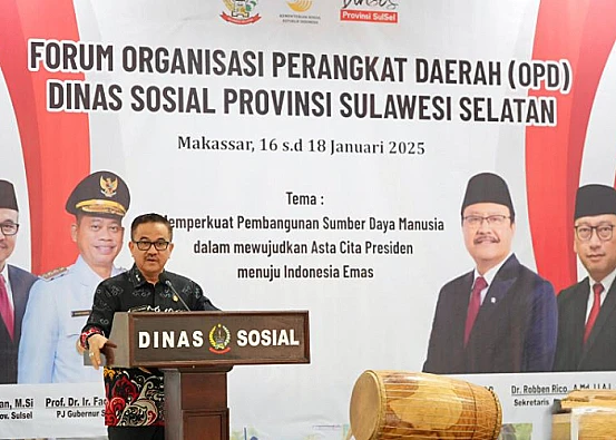 Ket. Foto: Dinsos Sulsel Membentuk Forum OPD di 24 Kabupaten dan Kota
