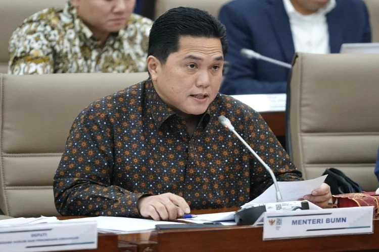 Ket. Foto: Erick Thohir Menyatakan Direksi BUMN Diharapkan dapat Memperkirakan Situasi untuk 5 Bulan ke Depan