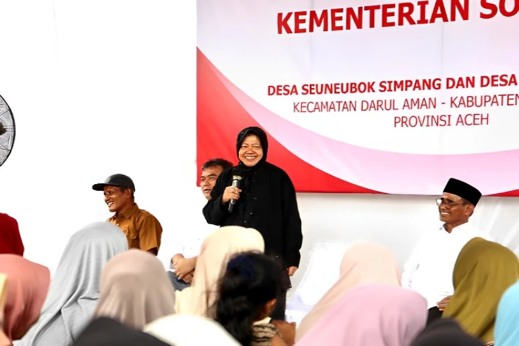Ket. Foto: Menteri Sosial Menyatakan Akan Membangun Lebih Banyak Lumbung Sosial di Sejumlah Wilayah yang Rawan Bencana