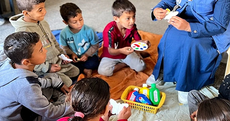 Ket. Foto: Penjajah Israel Melakukan Serangan di Pinggiran Kota Turmusayya