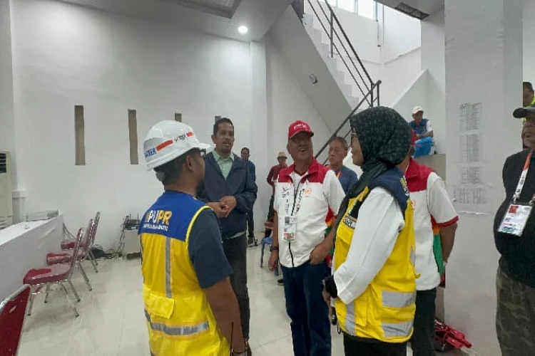 KONI Pusat memberikan penjelasan resmi terkait ambruknya venue menembak PON XXI Aceh-Sumut setelah video viral tersebar.