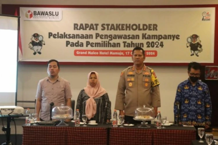 Ket. Foto: Kapolresta Mamuju Sulbar Menegaskan Akan Menindak Tegas Setiap Pelanggaran Hukum yang Terkait dengan Proses Pilkada 2024