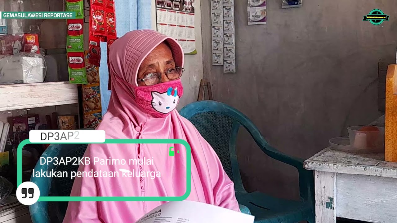 Pendataan Keluarga 2021, DP3AP2KB Parimo Target Ratusan Ribu KK