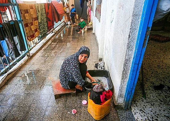 Ket. Foto: WHO Berencana Mendatangkan Rumah Sakit Siap Pakai ke Gaza