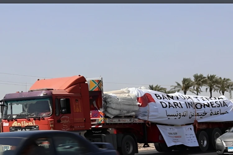 Ket. Foto: PMI Menyatakan Jumlah Tenda untuk Pengungsi Palestina di Akhir Bulan Juni Dapat Mencapai 100 Unit