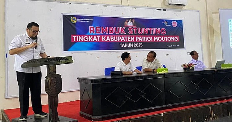 Pemkab Parigi Moutong Gelar Rembuk Stunting, Fokuskan Sinergi Lintas Sektor untuk Percepat Penurunan Kasus