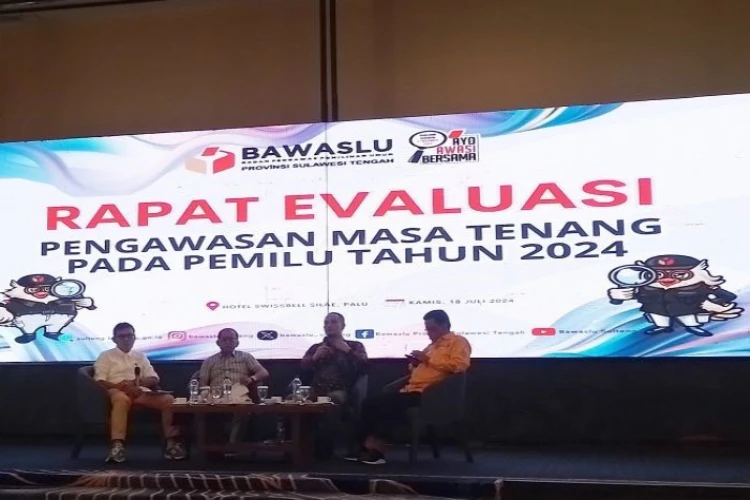 Ket. Foto: Bawaslu Sulawesi Tengah Menyampaikan Politik Uang Tidak Hanya Marak namun Juga Bertransformasi