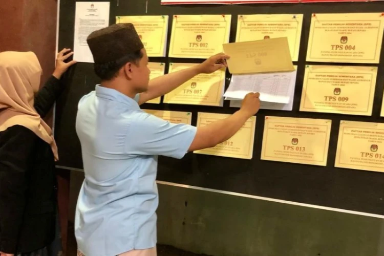 Ket. Foto: DPS Pilkada 2024 Mulai Diumumkan oleh KPU Jepara di Desa-Desa