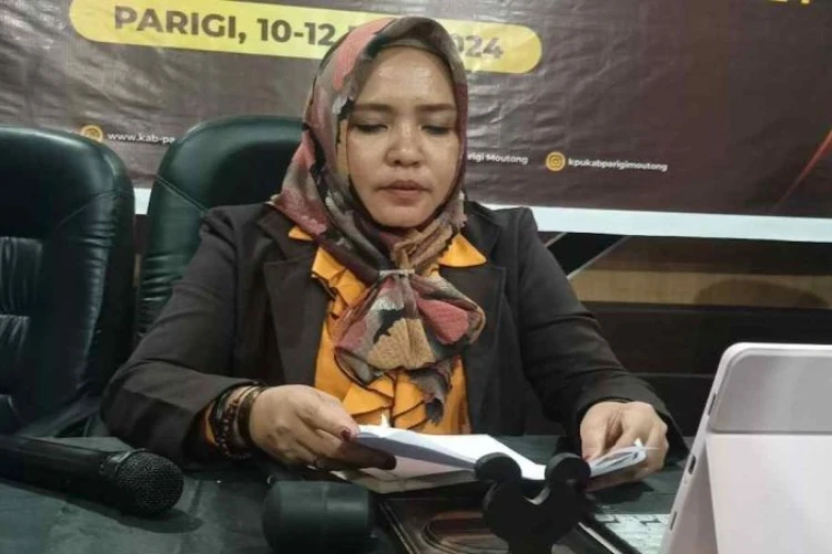 Ket. Foto: KPU Kabupaten Parigi Moutong Menyampaikan Tidak Ada Pasangan Bakal Calon Perseorangan Lolos Verfak untuk Menjadi Bupati dan Wabup