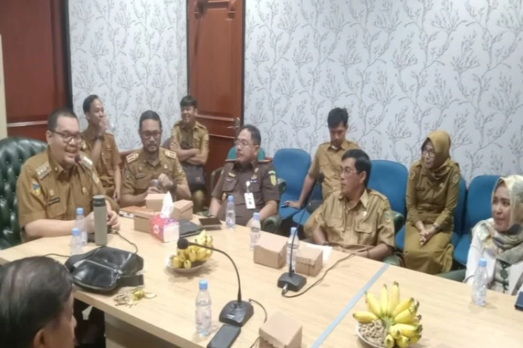 Ket. Foto: Pemerintah Kabupaten Parigi Moutong Menyampaikan Tim Fasilitasi DESK Pilkada Siap Membantu KPU
