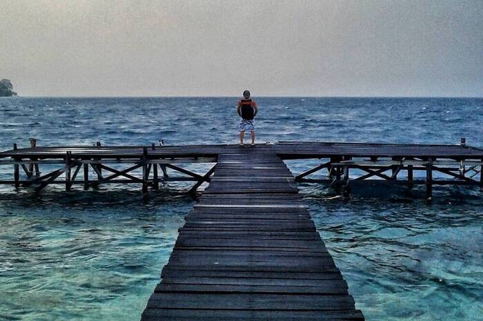 <p>Ket Foto: Pesona Pulau Alam Kotok Kepulauan Seribu (Foto/Instagram/@akhewmilano)</p>
