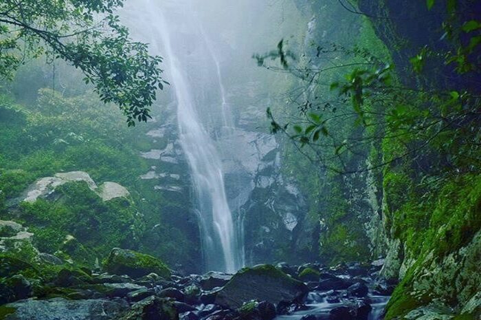 <p>Ket Foto: Foto Air Terjun Gedong (Foto/Instagram/@gedong_pass)</p>
