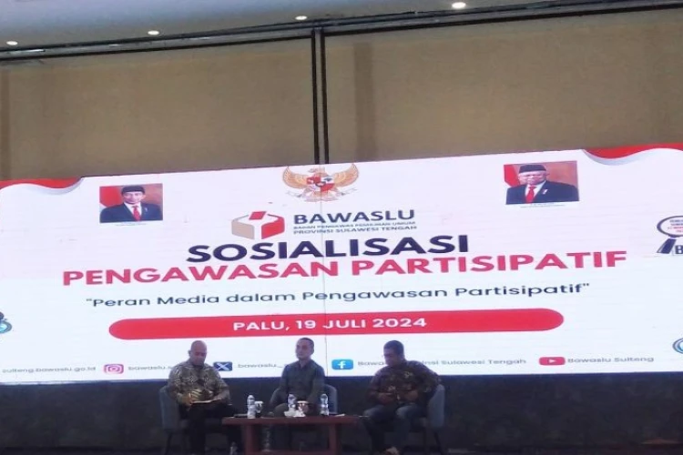 Ket. Foto: Media dan Akademisi Diharapkan Ketua Bawaslu Sulteng Membantu Memberikan Pendidikan Politik