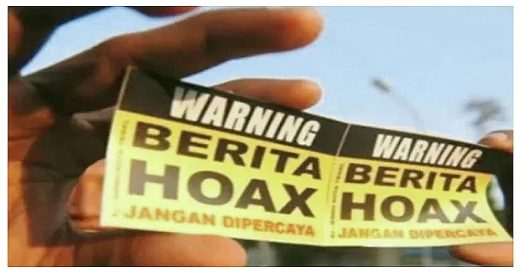 Ilustrasi – Gerakan kewaspadaan terhadap hoaks.