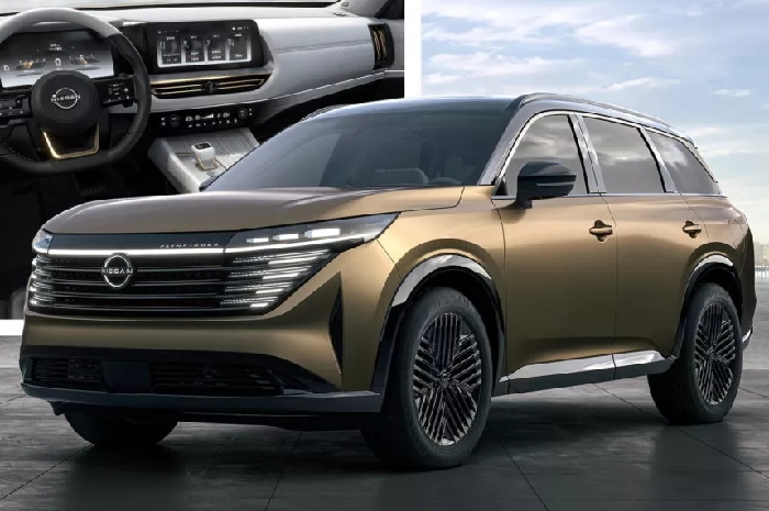 <p>Pathfinder menjadi SUV 7 seater terbaru yang akan diluncurkan Nissan (Foto/Carscoops) </p>
