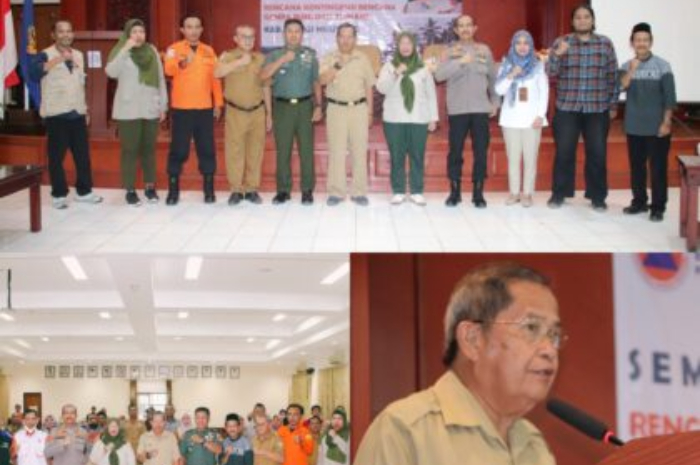 <p>Ket.Foto: Kegiatan seminar dan lokakarya perencaan kontigensi gempa bumi dan tsunami dibuka oleh Wakil Bupati Parigi Moutong (Foto/Prokopim Parigi Moutong)</p>
