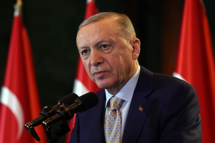 Ket. Foto: Presiden Turkiye, Recep Tayyip Erdogan, Menyatakan Barat Puas Menyaksikan Kebiadaban Netanyahu yang Meningkat ke Genosida di Palestina