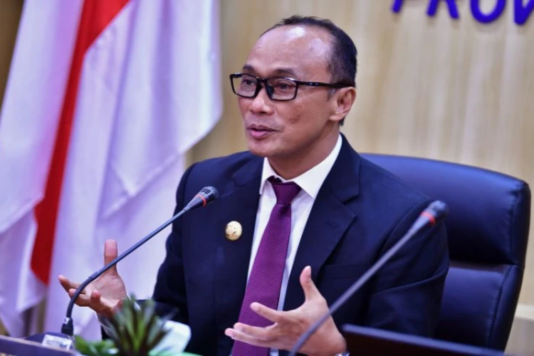 Ket. Foto: Pj Gubernur Sulsel Menyampaikan Dirinya Membawa Masuk Inovasi di Dukcapil Kemendagri di Provinsi Sulawesi Selatan