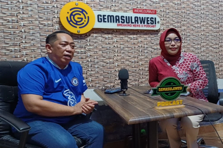 Ket Foto: Nizar Rahmatu saat hadir di Podcast gemasulawesi