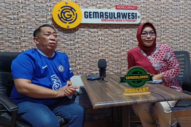 Ket Foto: Nizar Rahmatu bakal Calon Bupati Parigi moutong paparkan visi dan misi yang akan dijalankan jika terpilih nanti