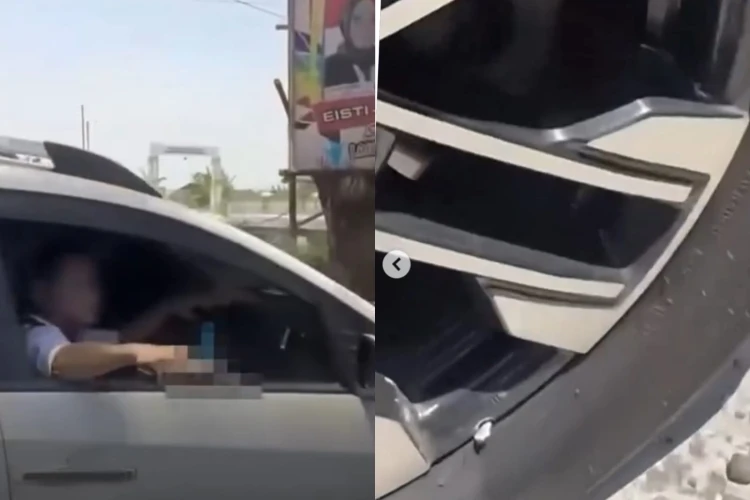 Sopir di Demak menggegerkan publik setelah menembaki mobil lain akibat macet.