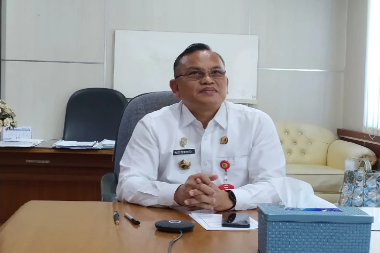 Ket. Foto: Asisten II Bidang Perekonomian dan Pembangunan, Rudi Dewanto, Secara Resmi Membuka Rakor KPA