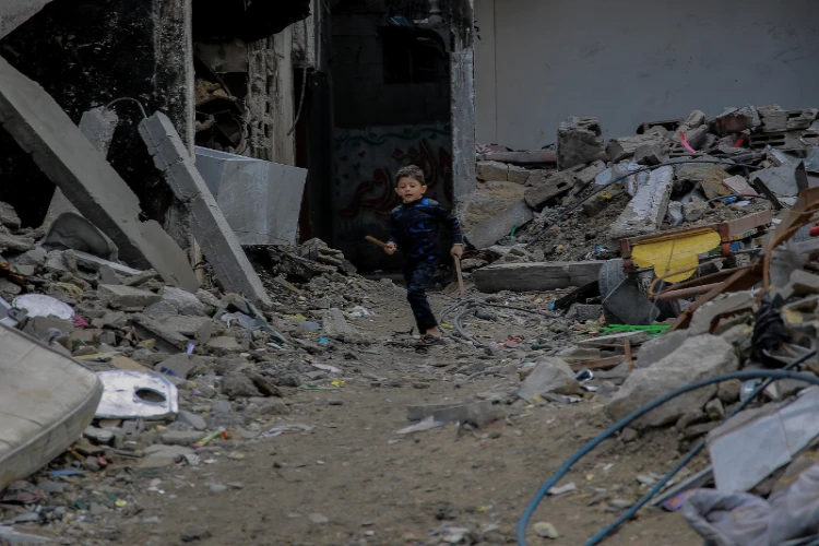 Ket. Foto: Sekelompok Anggota Parlemen AS Membuat Surat yang Ditujukan untuk Menlu AS yang Menyatakan Penolakan Mereka terhadap Potensi Perpindahan Paksa Warga Jalur Gaza