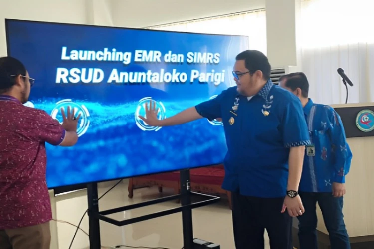 Ket. Foto: RS Anuntaloko Parigi Mulai Menerapkan RME atau Rekam Medis Elektronik