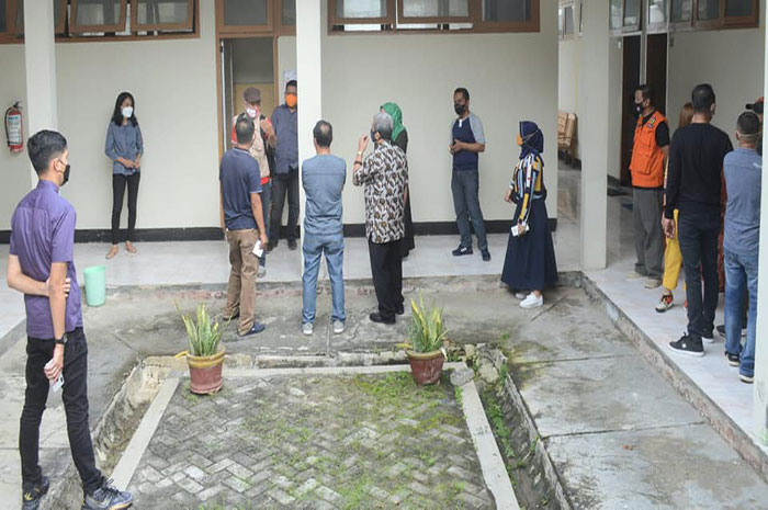 <p>Foto: Ruang perawatan covid-19, Bapelkes Sulteng.</p>
