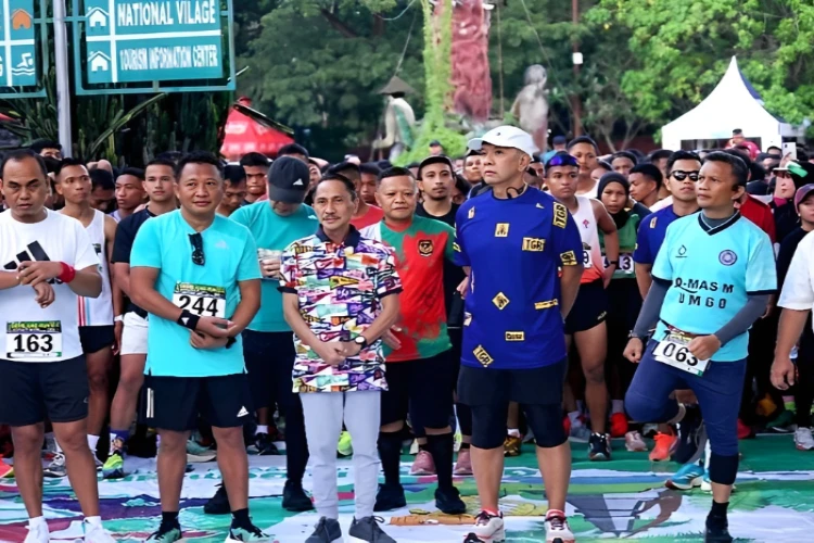 Ket. Foto: Gemilang Run 10K Mengawali Rangkaian Kegiatan Festival Pesona Danau Limboto