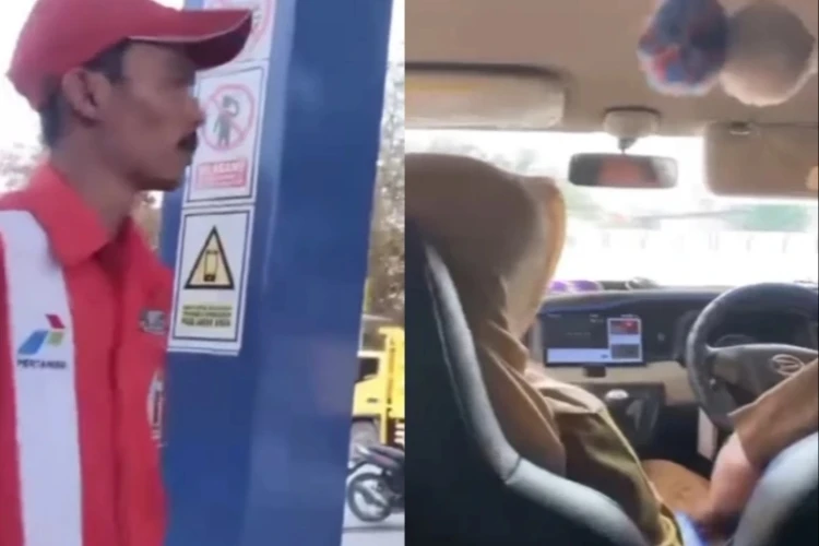 Oknum diduga PNS yang viral usai beli bensin Rp10 ribu di SPBU sampaikan permintaan maaf.
