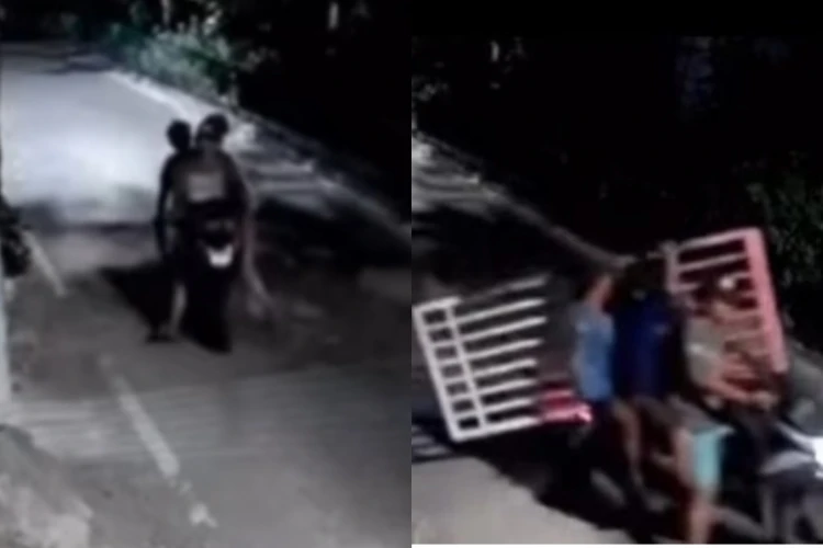 Viral di sosial media diduga komplotan pria yang hendak mencuri sebuah rumah di kawasan Johar Baru, Jakarta Pusat.
