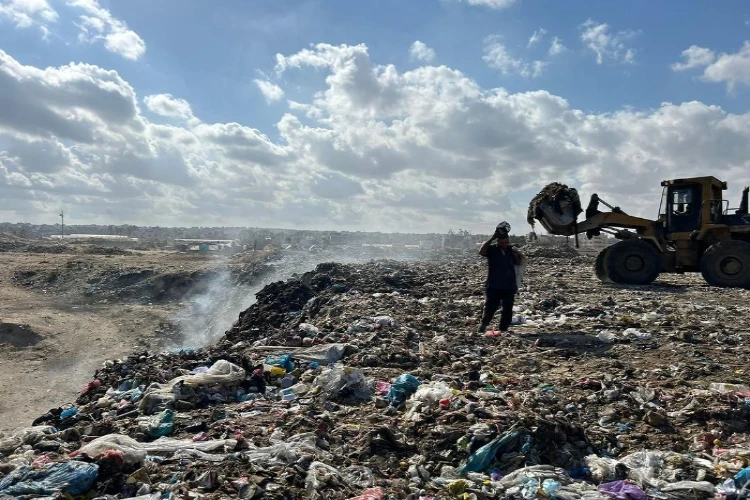 Ket. Foto: UNRWA Memperingatkan Dampak Musim Gugur terhadap Pengungsi Gaza