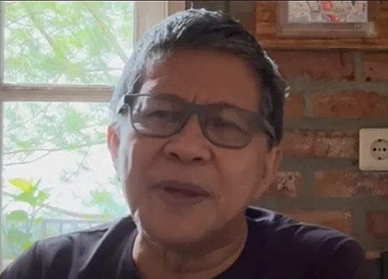 Tangkap layar video Rocky Gerung ketika mengomentari polemik Gerindra dan PDIP soal kebijakan kenaikan PPN 12 persen