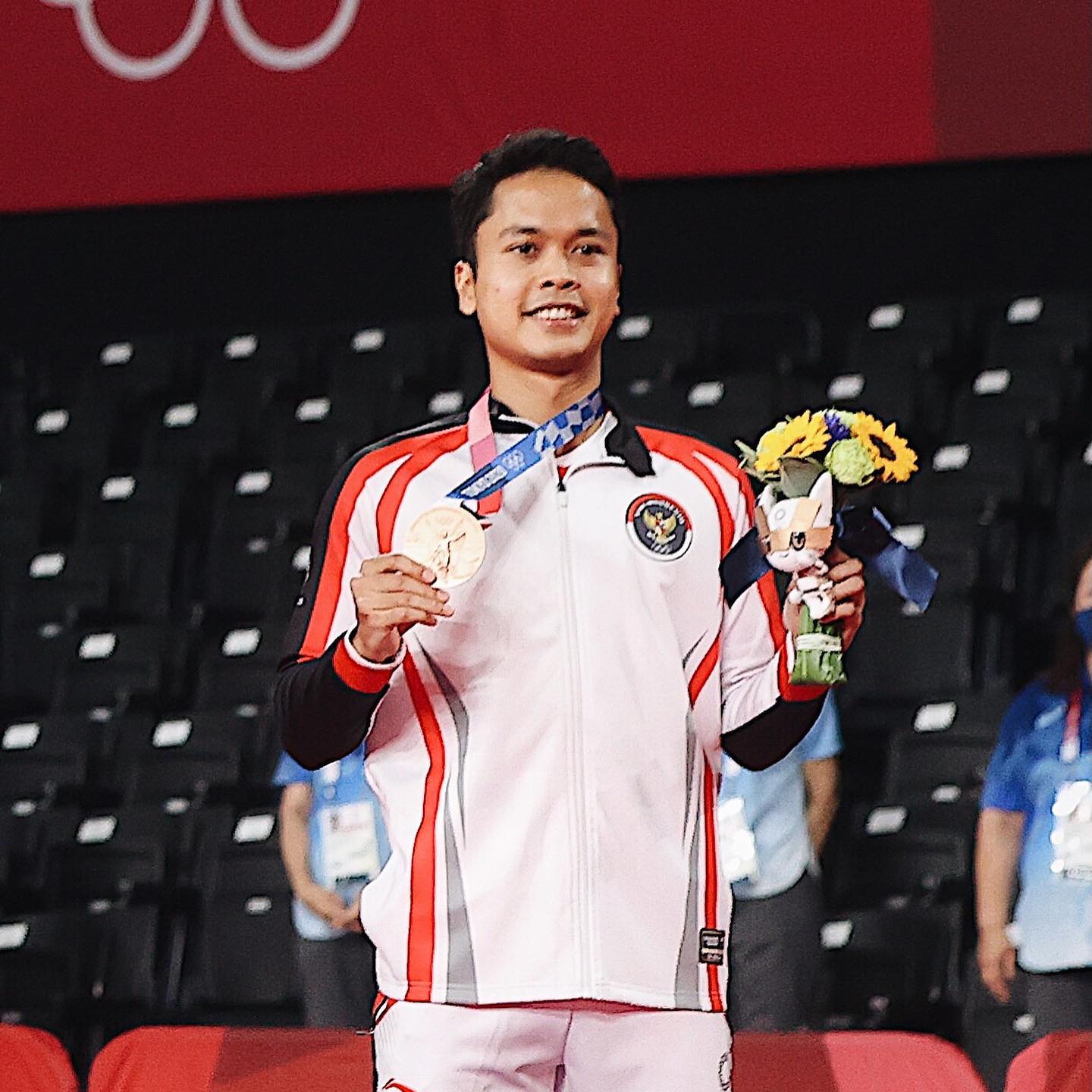 <p>Ket Foto: Anthony Ginting (Foto/Instagram Anthony Ginting)</p>
