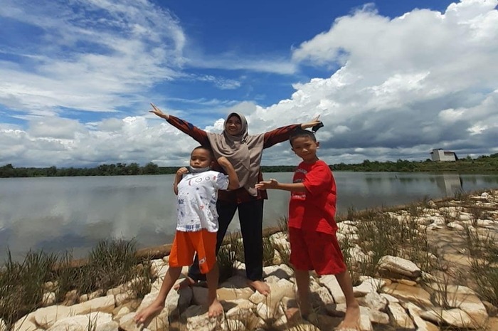 <p>Ket Foto: Foto Bendungan Labanan (Foto/Instagram/@astridpra08)</p>
