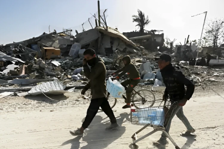 Ket. Foto: Dilaporkan Jika Kekhawatiran yang Berkaitan dengan Dampak Lingkungan Akibat Perang Gaza Meningkat
