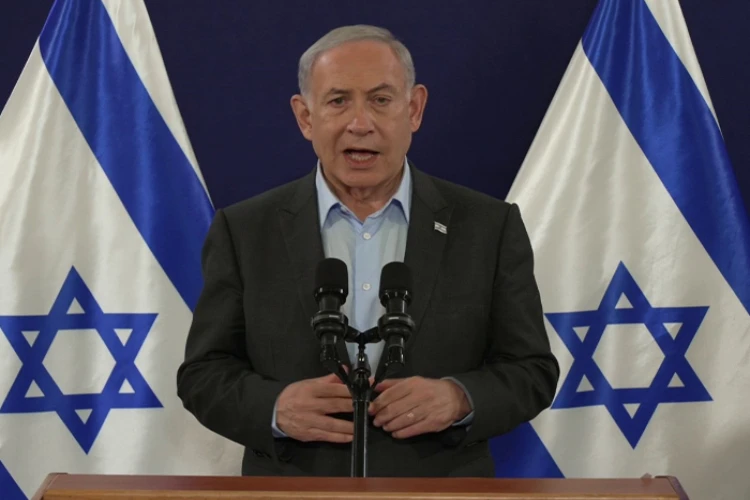 Ket. Foto: PM Netanyahu Menyatakan Fase Ketiga dari Perang Palestina Akan Memakan Waktu 6 Bulan