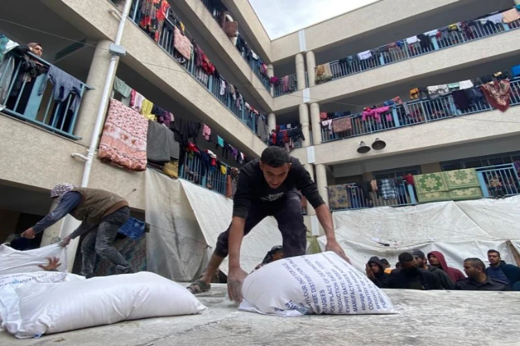Ket. Foto: Kantor Kemanusiaan PBB Mengeluarkan Gaza Akan Mati Kehabisan Darah