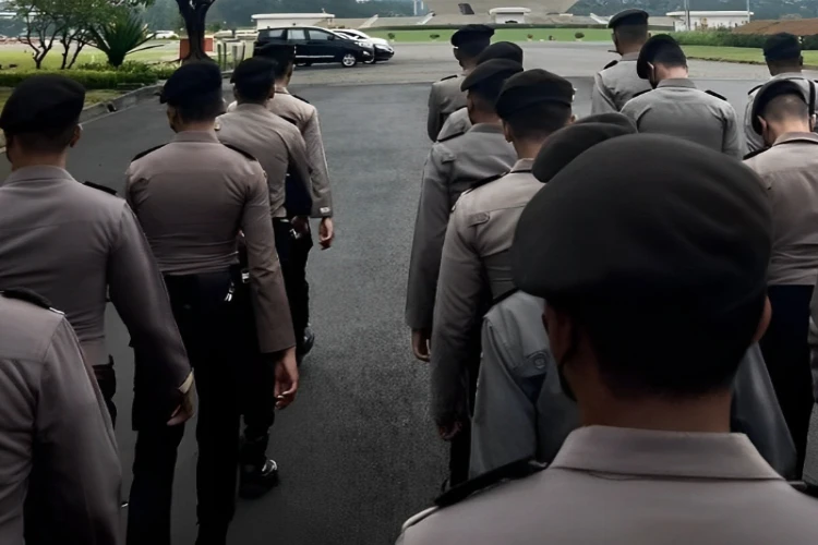 Ket. Foto: Polres Jakarta Utara Mengerahkan 225 Anggota Kepolisian untuk Mengamankan Pemungutan Suara Lanjutan di 19 TPS
