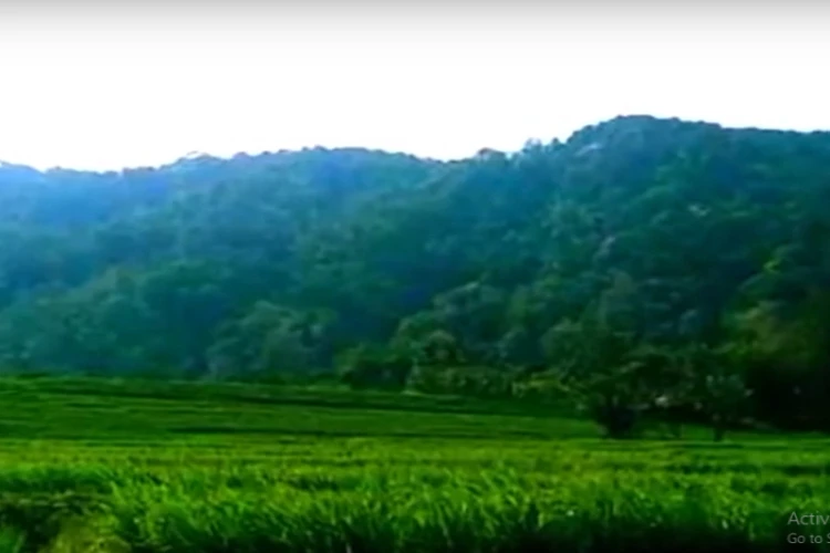 Ket Foto: Gunung Honje di Banten