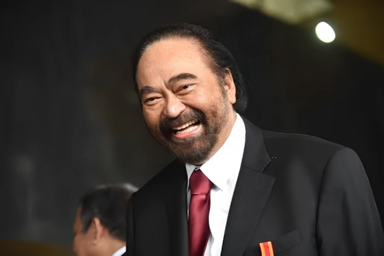 Ket. Foto: Surya Paloh Menyampaikan Penting untuk Memperkuat Sinergitas NasDem dan PKB dalam Membangun Bangsa Indonesia