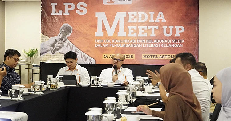 Potret Lembaga Penjamin Simpanan (LPS) hadiri kegiatan media meet up di Kota Palu Sulteng