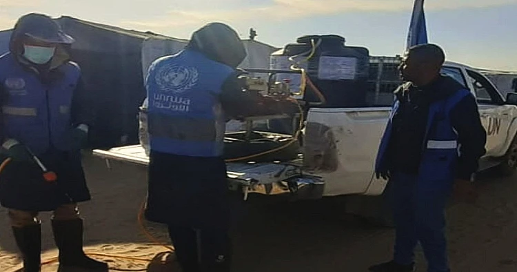 Ket. Foto: Serangan Udara Penjajah Israel di Deir al-Balah Menyebabkan 2 Warga Palestina Tewas